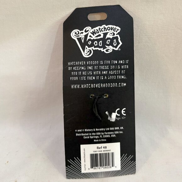 Watchover Voodoo 3" Mermaid Handcrafted Gift Good Luck and Positive Energy - Picture 4 of 5